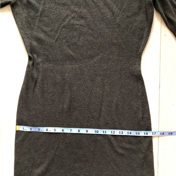 Rudsak Robe Femme Camouflage Detailed Shoulder Knit Dress in Army Green Size S - Picture 12 of 14